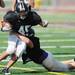 Dexter High School football players participate in a drill during practice at the school on Friday, August 16, 2013. Melanie Maxwell | AnnArbor.com